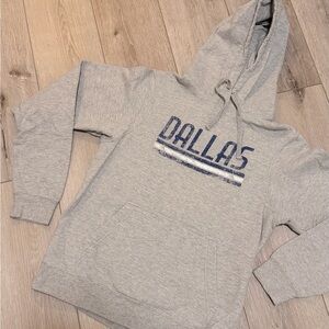 Port and Company Gray Dallas Hoodie